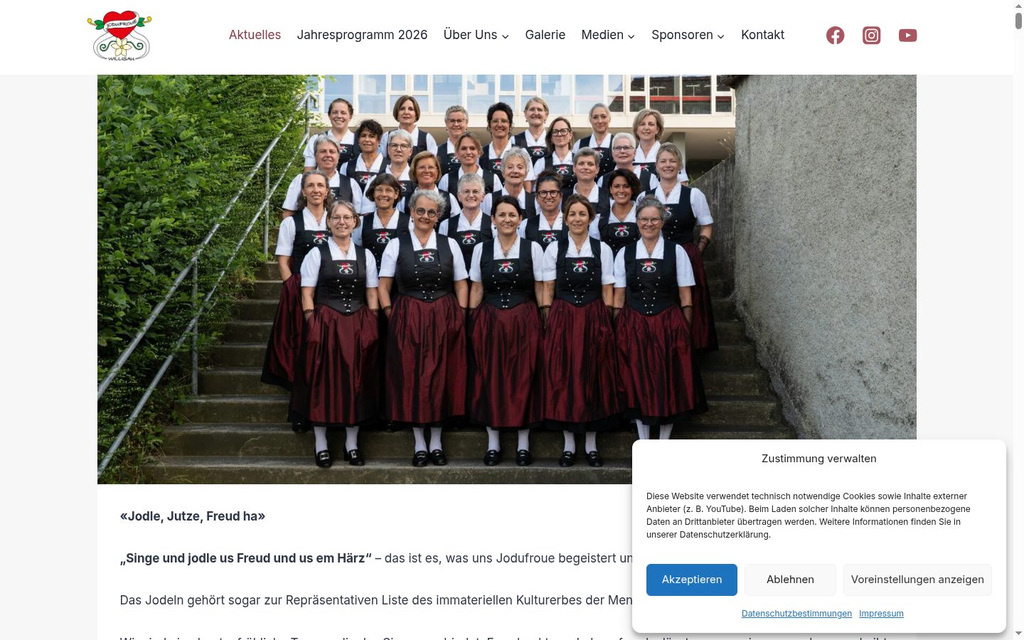 Zrzut ekranu banera zgody wyświetlanego przed jakąkolwiek interakcją