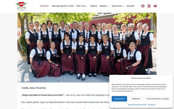 Screenshot of jodufroue-willisau.ch