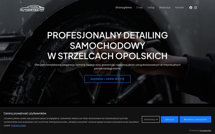 Screenshot of jodzisautodetailing.pl