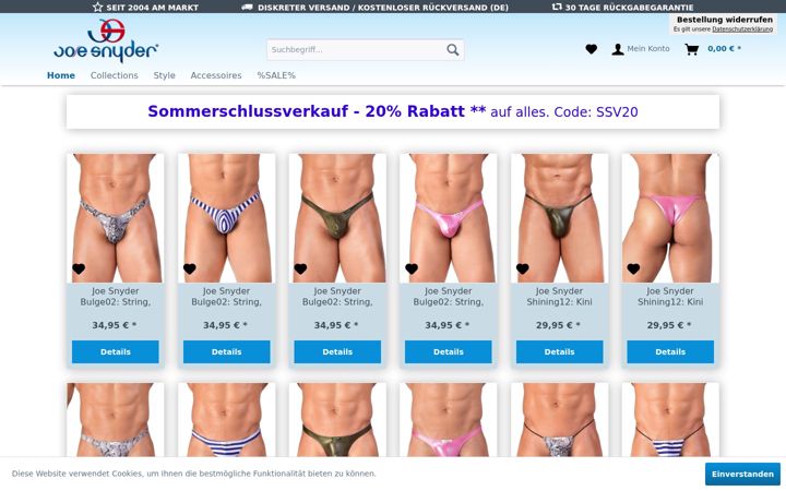 Screenshot of joe-snyder.de