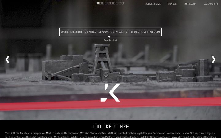 Screenshot of joedickekunze.de