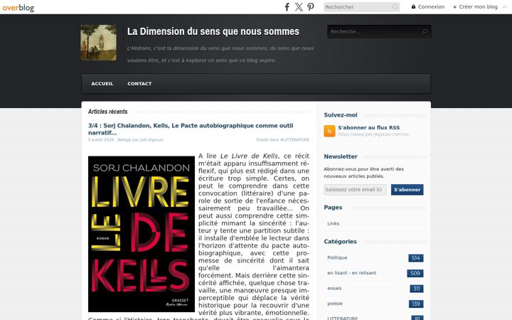 Screenshot of joel-jegouzo.com