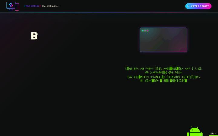 Screenshot of joeldermont.fr