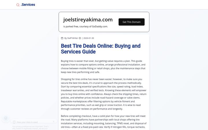 Screenshot of joelstireyakima.com