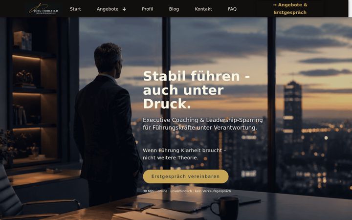 Screenshot of joerg-hohlfeld.com