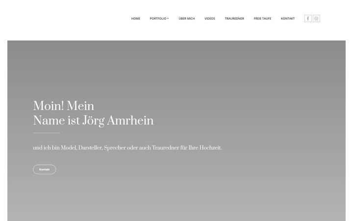 Screenshot of joergamrhein.com