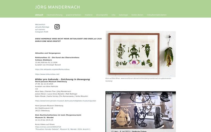 Screenshot of joergmandernach.de