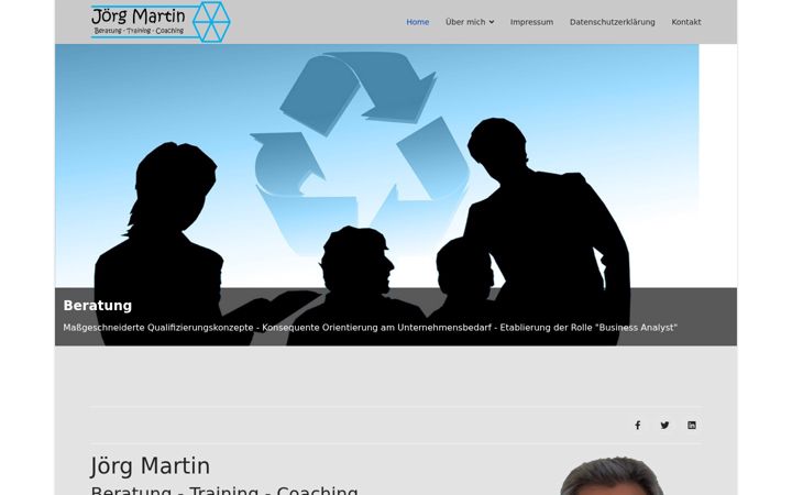 Screenshot of joergmartin.de