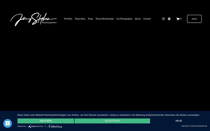 Screenshot of joergstephanphotography.com