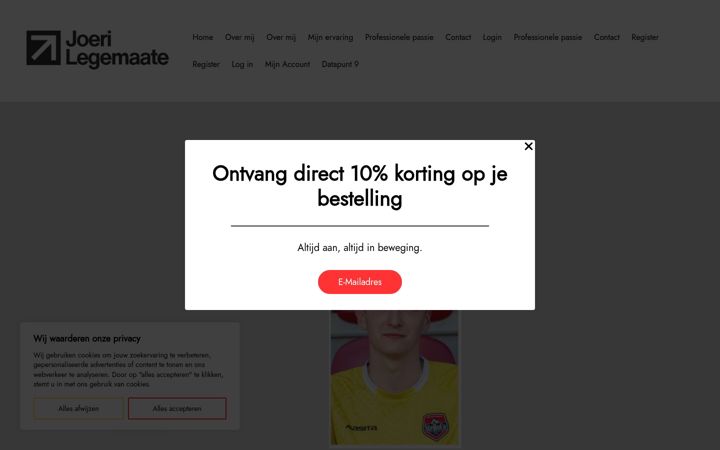 Screenshot of joerilegemaate.nl