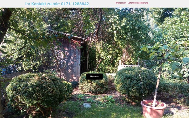 Screenshot of joes-gartenservice.de