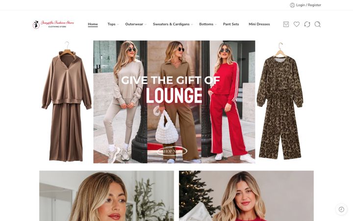 Screenshot of joeygifts.com