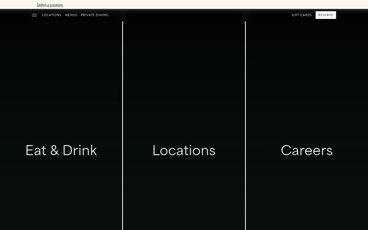 Screenshot of joeyrestaurants.com