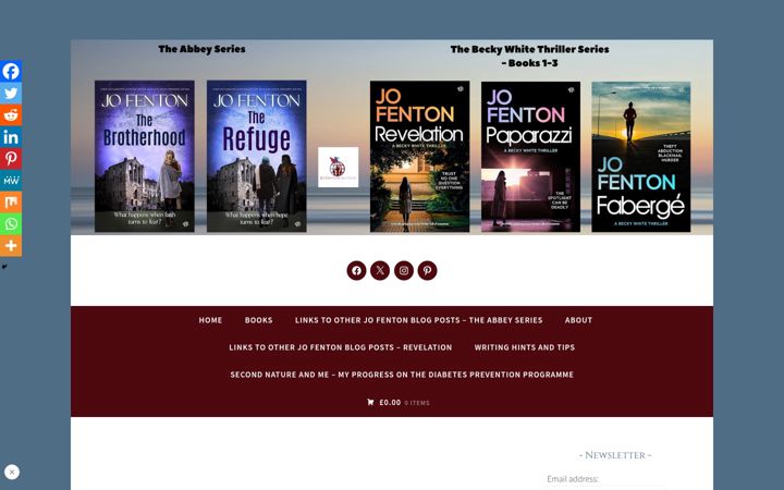 Screenshot of jofenton137.com