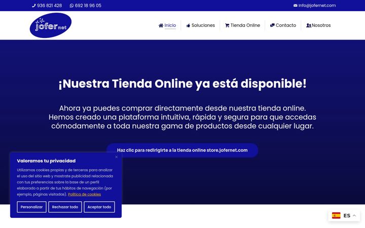 Screenshot of jofernet.com