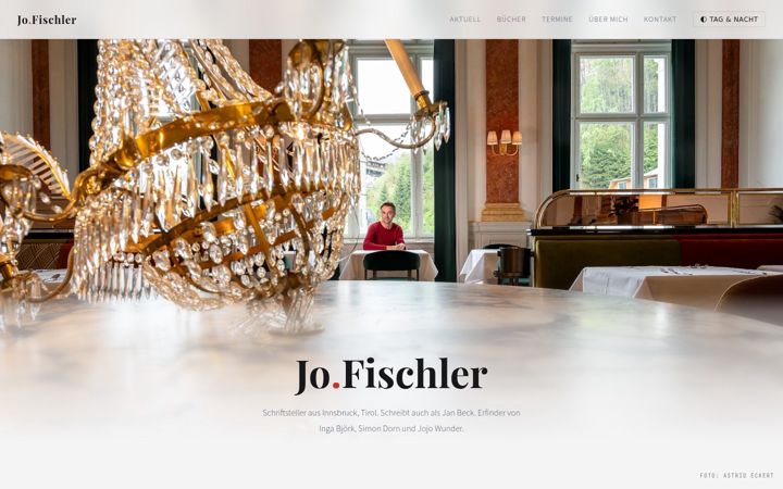 Screenshot of jofischler.com