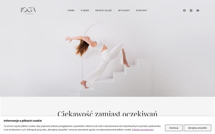 Screenshot of jogaikropka.pl