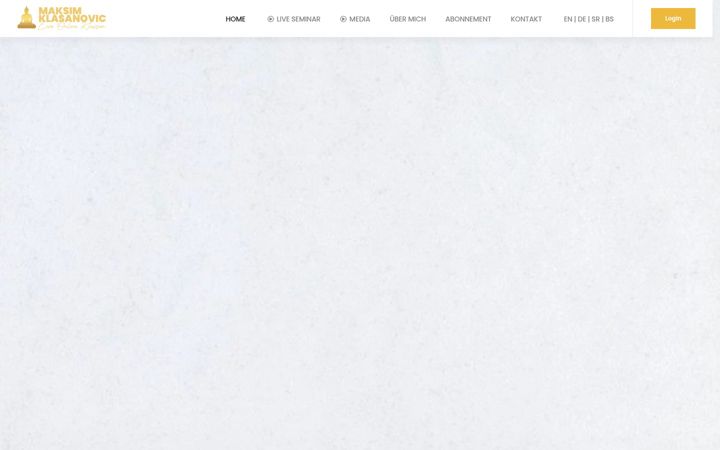 Screenshot of jogamaksim.com