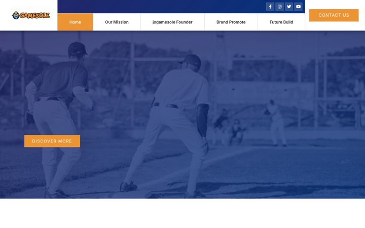 Screenshot of jogamesole.com