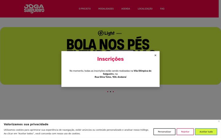 Screenshot of jogasalgueiro.com.br