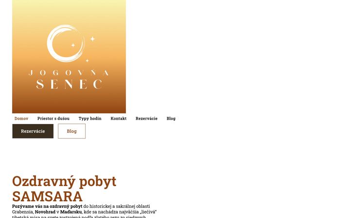 Screenshot of jogovnasenec.sk