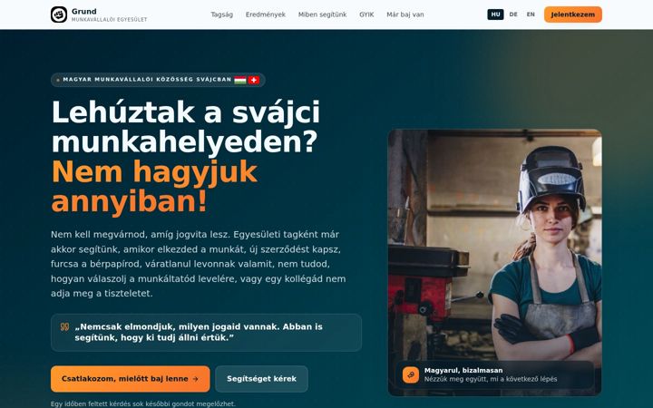 Screenshot of jogvedo.ch