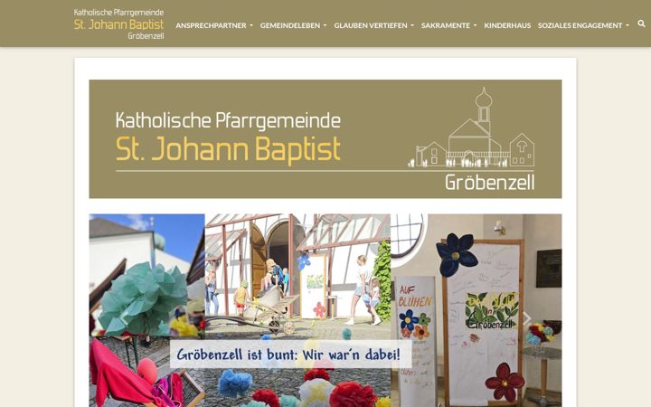 Screenshot of johann-baptist.de