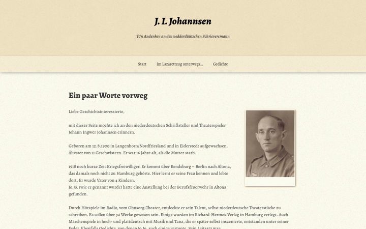 Screenshot of johann-johannsen.de