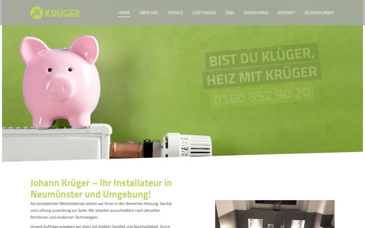 Screenshot of johann-krueger.de