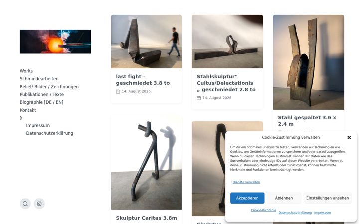 Screenshot of johann-schrallhammer.com