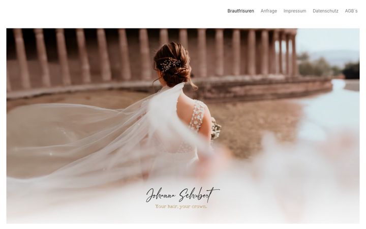 Screenshot of johanna-schubert.com