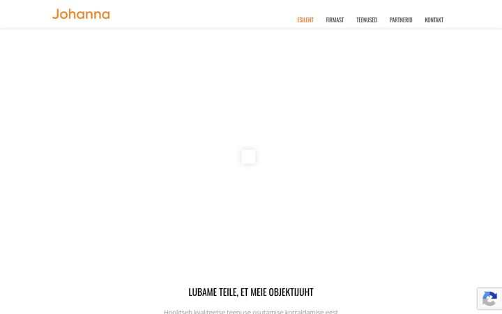 Screenshot of johanna.ee