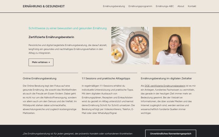 Screenshot ta' johannaballing.com