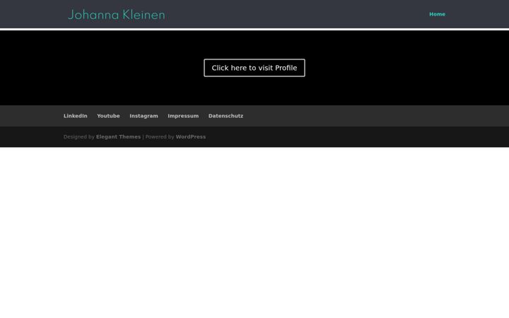 Screenshot of johannakleinen.com