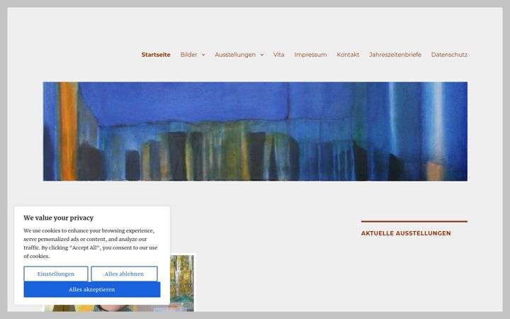 Screenshot of johannasandau.com