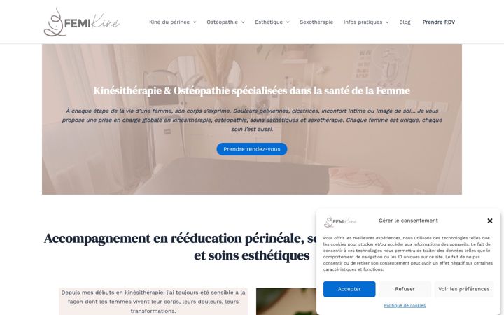 Screenshot of johannaschleiffer.com
