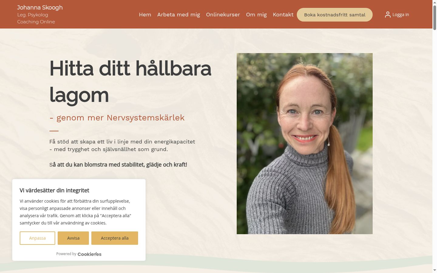 Screenshot van de toestemmingsbanner zoals getoond vóór enige interactie