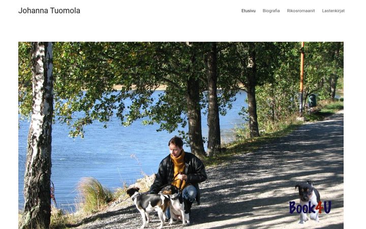 Screenshot of johannatuomola.com