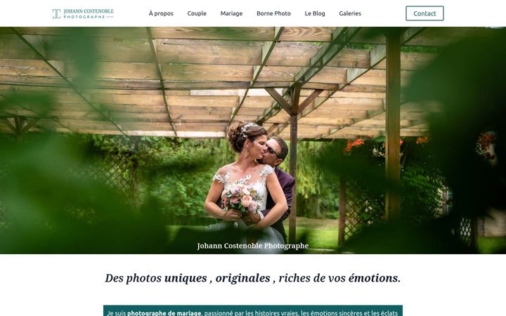 Screenshot of johanncostenoble.com