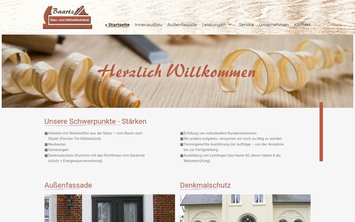 Screenshot of johannes-baartz.de