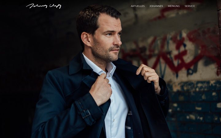 Screenshot of johannes-vogel.de