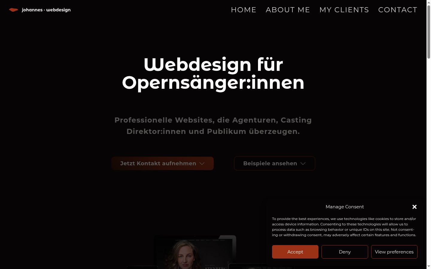 Screenshot van de toestemmingsbanner zoals getoond vóór enige interactie