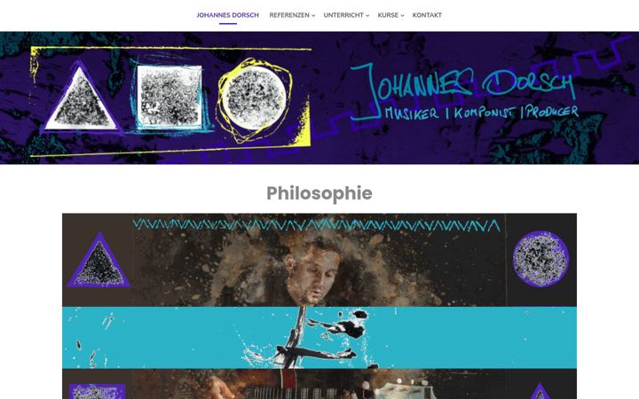 Screenshot of johannesdorsch.de