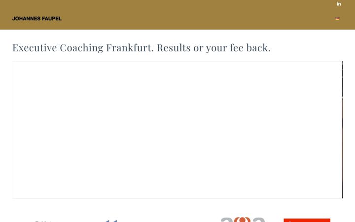 Screenshot of johannesfaupel.com