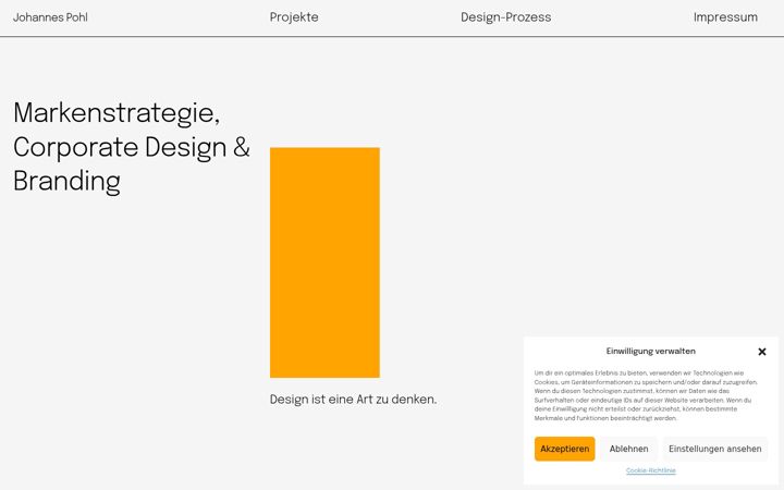 Screenshot of johannespohl.com
