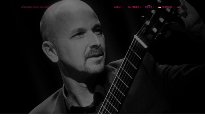 Screenshot of johannestoniokreusch.com