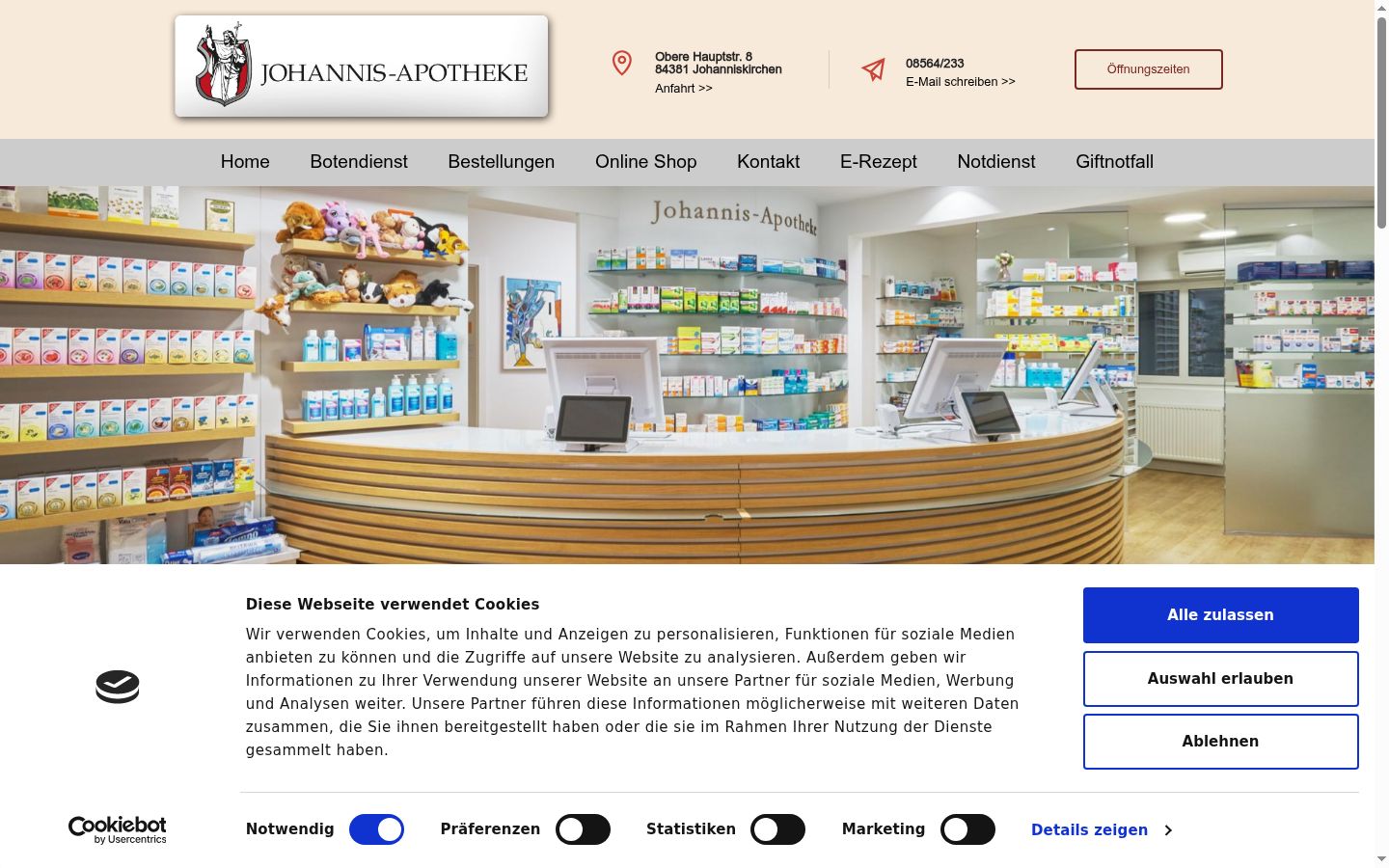 Sutikimo reklamjuostės, rodytos prieš bet kokią sąveiką, ekrano kopija