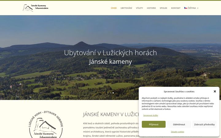 Screenshot of johannisstein.eu