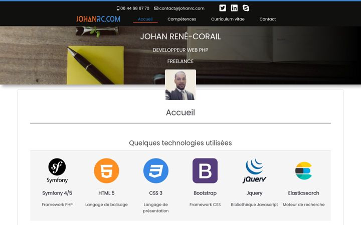 Screenshot of johanrc.com