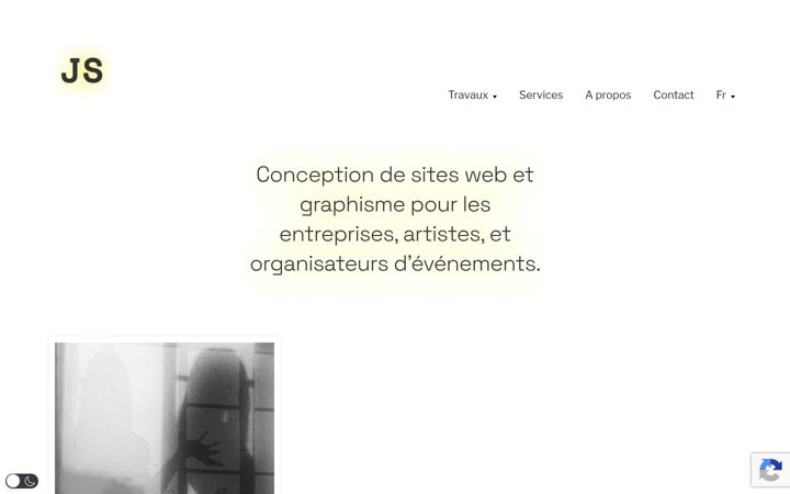 Screenshot of johanserck.be